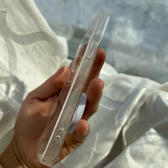 NWOT iPhone 13 / 13 Pro 3D Cute Bling Glitter soft Case w/ Stand Holder Socket - Picture 7 of 10